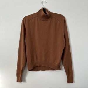 Babaton Chestnut Mock Neck Sweater